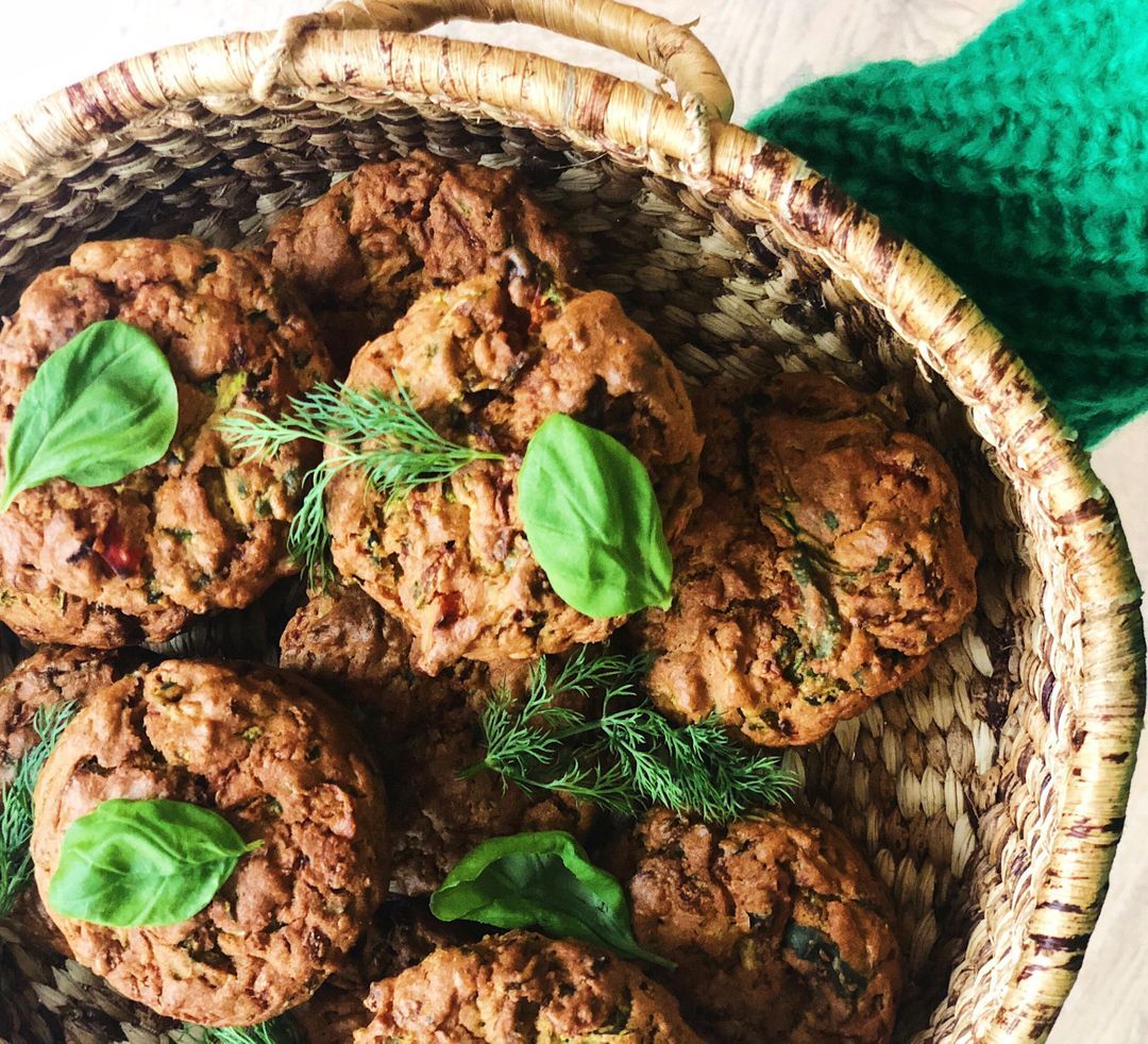 Italiaanse hartige muffins