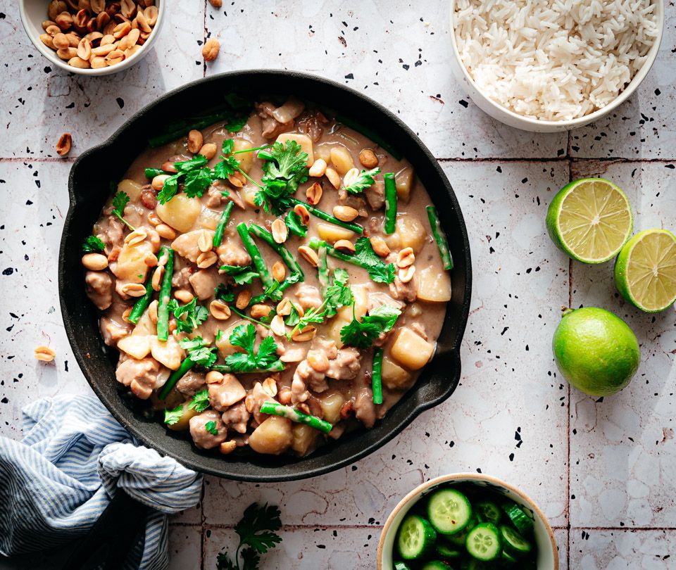 Makkelijke massaman curry (Thais)