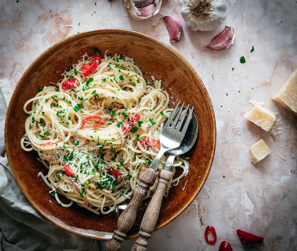 Spaghetti aglio e olio
