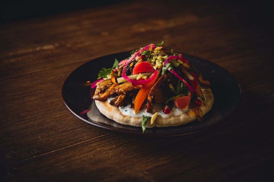Kebab van oesterzwammen en portobello’s